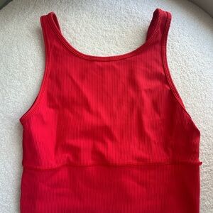 LuluLemon Red Tank Top